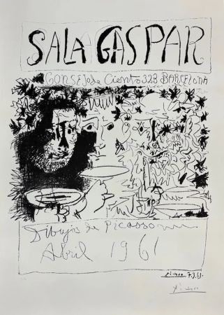 リトグラフ Picasso - Sala Gaspar