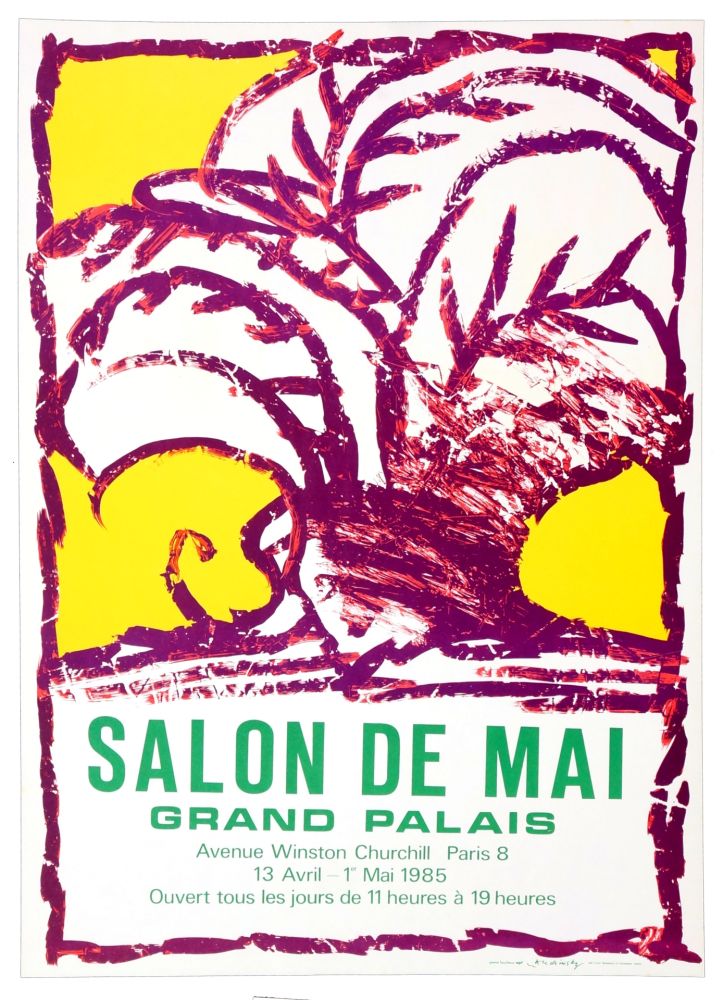 掲示 Alechinsky - Salon de Mai