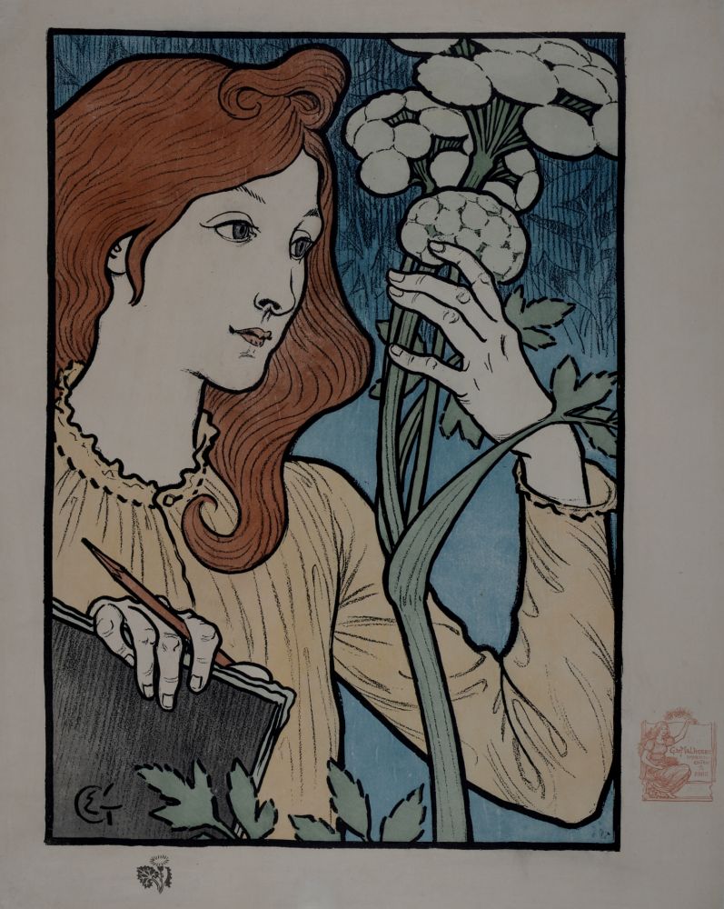 掲示 Grasset - Salon des Cent / Exposition E. Grasset. 1894 deluxe version