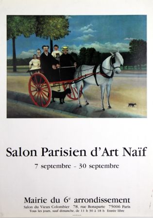オフセット Rousseau - Salon Parisien D'Art Naîf