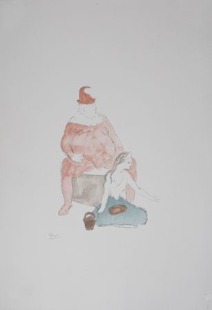 リトグラフ Picasso (After) - Saltimbanque, 1946