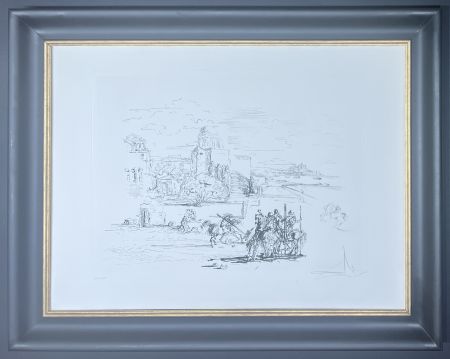 ポイントーセッシュ Dali - Salvador Dalì (1904-1989) - Rome and Cadaqués - Heliogravure and drypoint etching on Arches paper - 1972