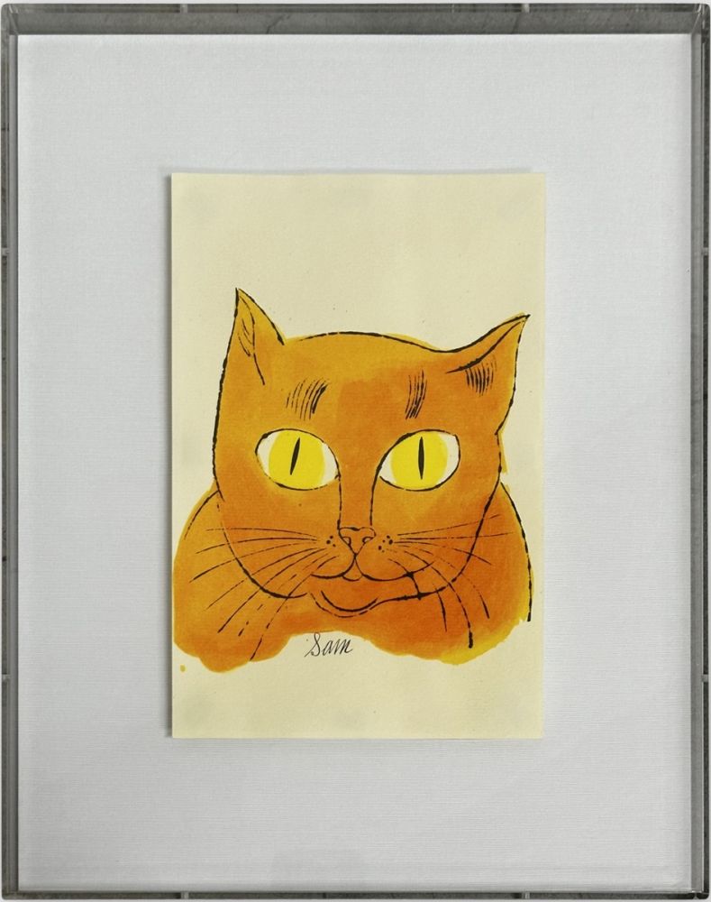 オフセット Warhol - Sam, from 25 Cats Name[d] Sam and One Blue Pussy