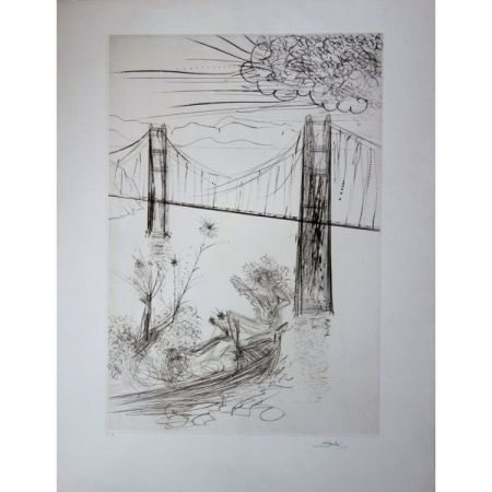 彫版 Dali - San Francisco : Golden Gate Bridge