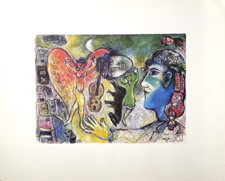 掲示 Chagall (After) - Sans Titre