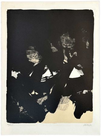 リトグラフ Soulages - Sans titre