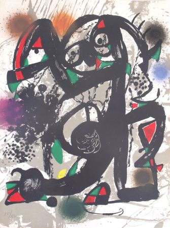 リトグラフ Miró - Sans Titre