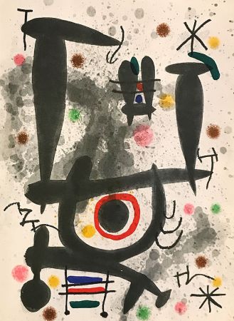 リトグラフ Miró - Sans titre (1971)