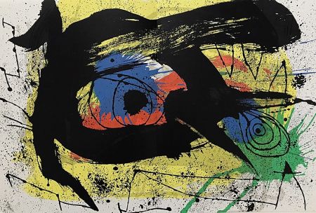 リトグラフ Miró - Sans Titre I