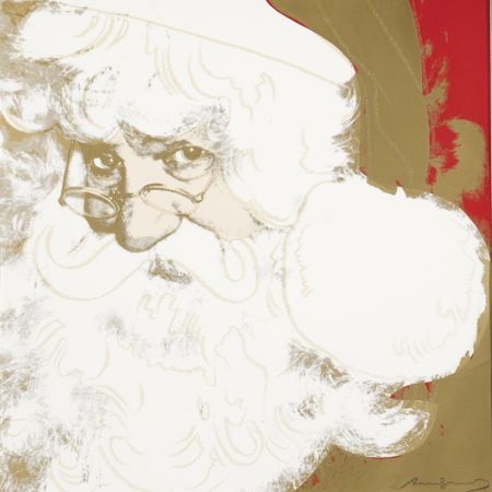 シルクスクリーン Warhol - Santa Claus (FS II.266)