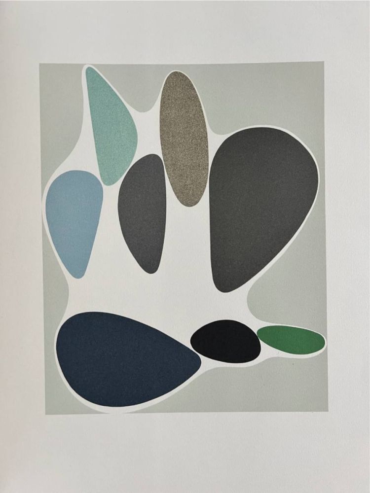 リトグラフ Vasarely - Sauzon
