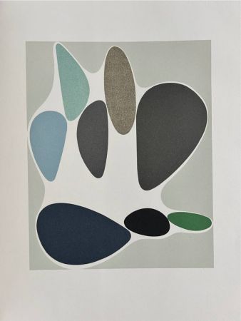 リトグラフ Vasarely - Sauzon