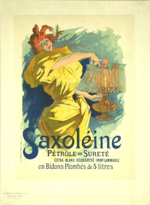 リトグラフ Cheret - Saxoleine