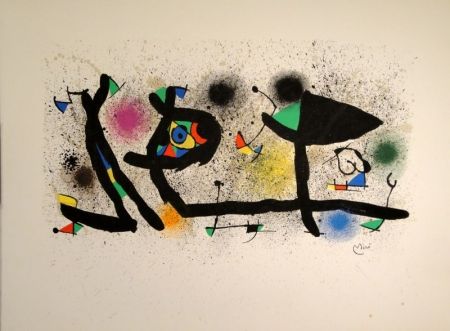 リトグラフ Miró - Sculptures