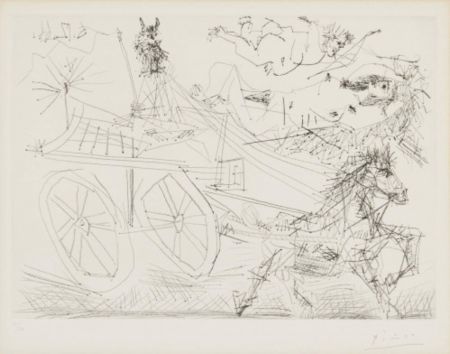 彫版 Picasso - Scène mythologique
