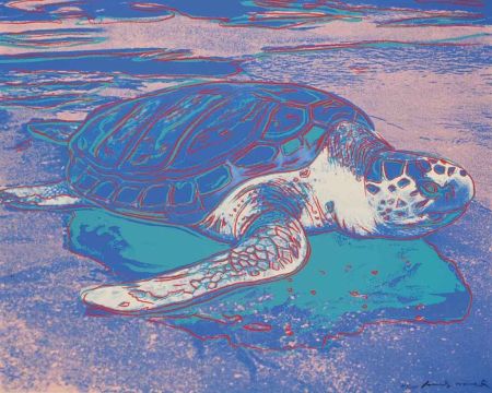 シルクスクリーン Warhol - Sea Turtle, FS II.360