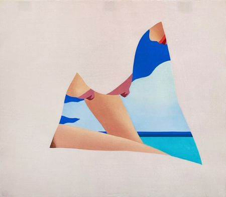 木版 Wesselmann - Seascape Dropout