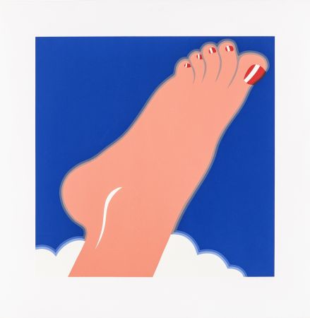 シルクスクリーン Wesselmann - Seascape (Foot)