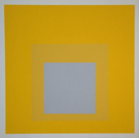 シルクスクリーン Albers - Selected, 1959