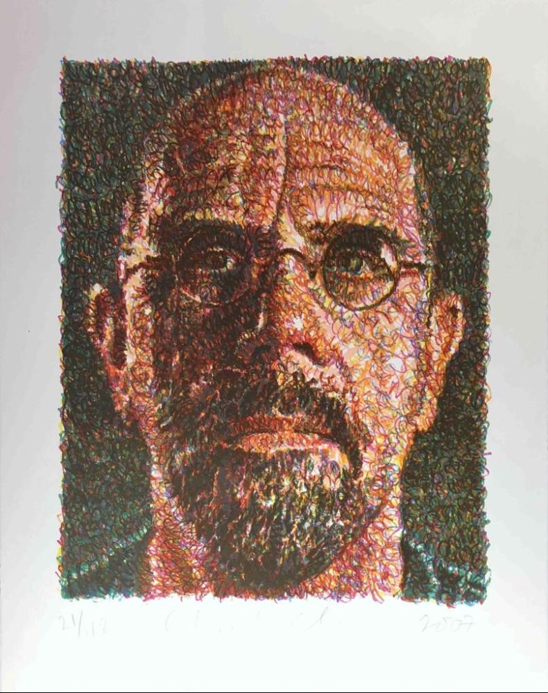 シルクスクリーン Close - Self Portrait (Lincoln Center)