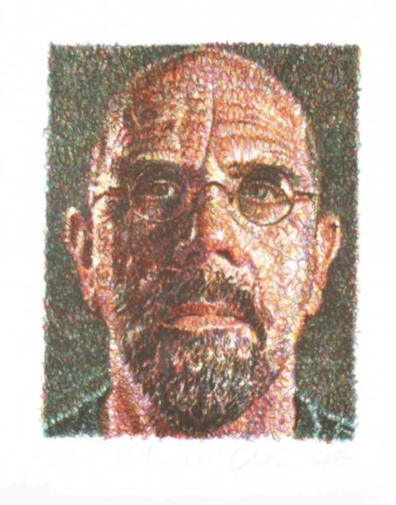 シルクスクリーン Close - Self Portrait (Lincoln Center)
