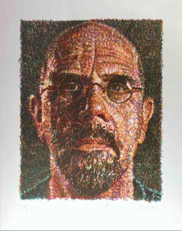 シルクスクリーン Close - Self Portrait (Lincoln Center)
