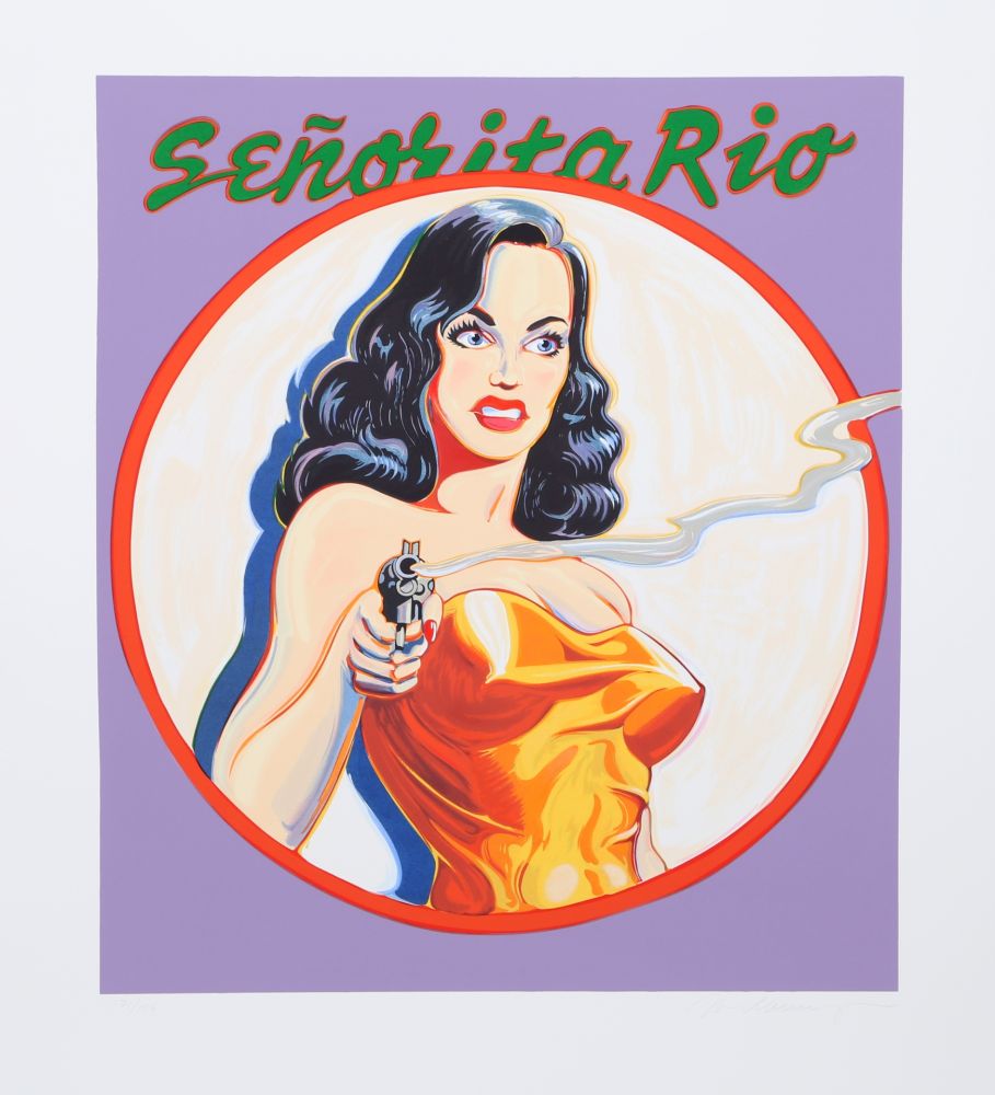 リトグラフ Ramos - Senorita Rio