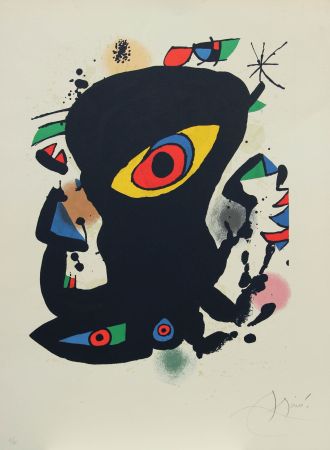 リトグラフ Miró - SENZA TITOLO