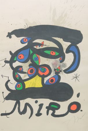 リトグラフ Miró - SENZA TITOLO