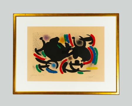 リトグラフ Miró - Senza titolo