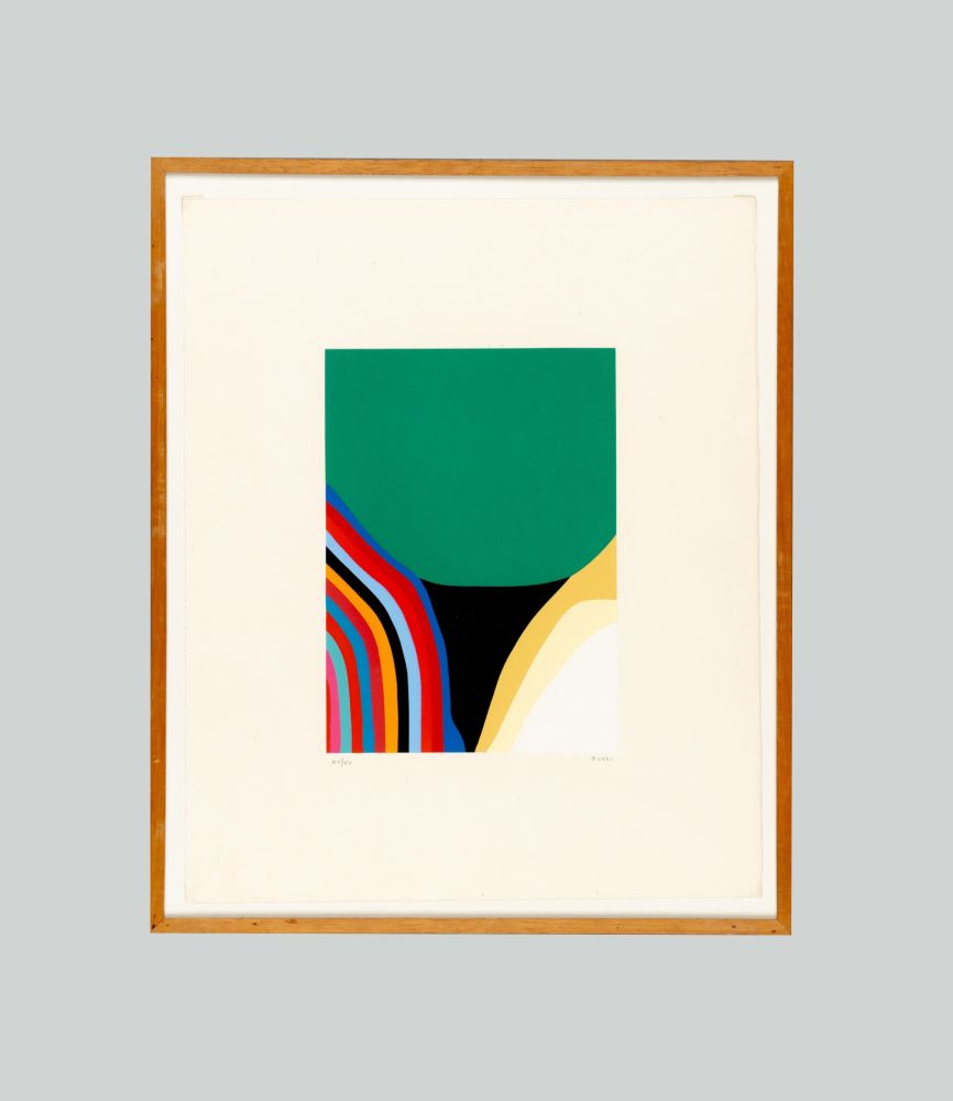 シルクスクリーン Burri - Serigrafia 1