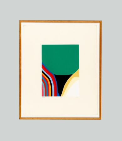 シルクスクリーン Burri - Serigrafia 1