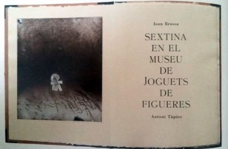 挿絵入り本 Tàpies - Sextina en el Museu de joguets de Figueres