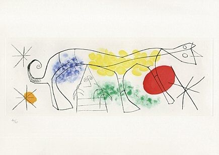 エッチングと　アクチアント Miró - Sheet 1 from 