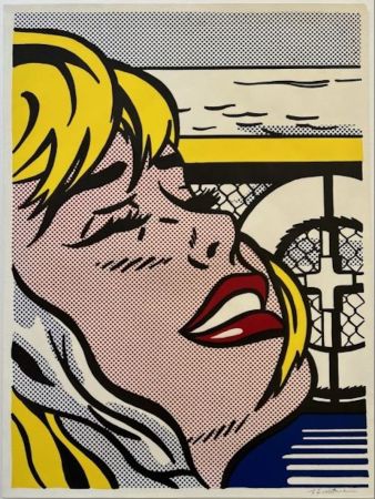 リトグラフ Lichtenstein - Shipboard Girl
