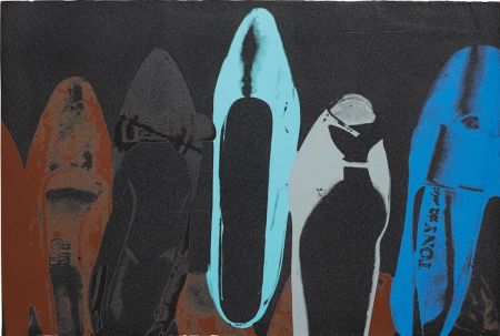 シルクスクリーン Warhol - Shoes (FS II.257)