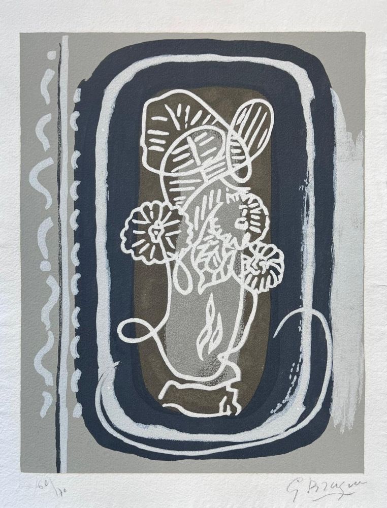 木版 Braque - Si je mourais là-bas 