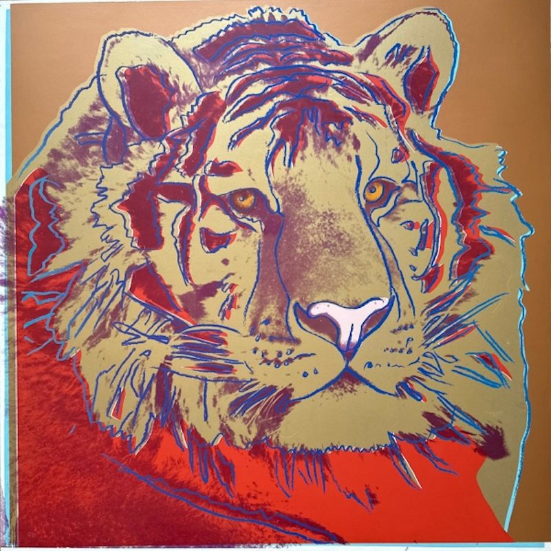 シルクスクリーン Warhol - Siberian Tiger TP