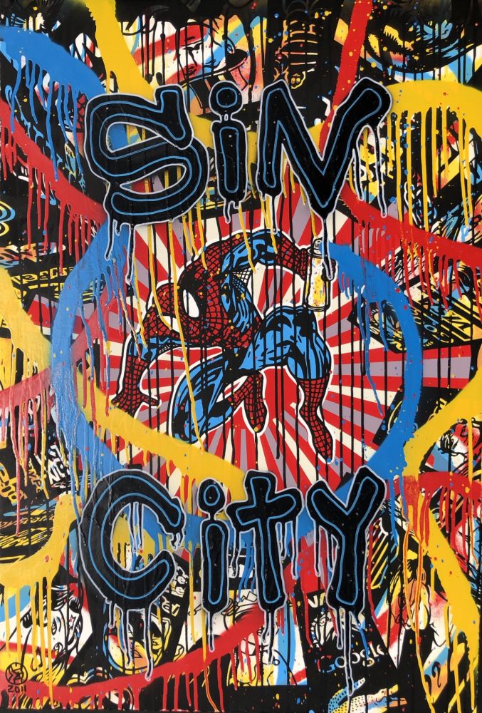 シルクスクリーン Speedy Graphito - Sin City