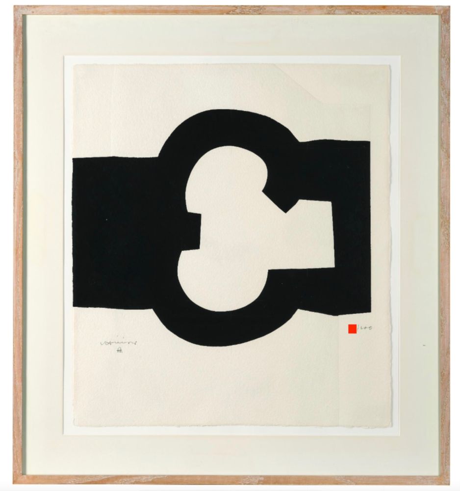 シルクスクリーン Chillida - Sin titulo