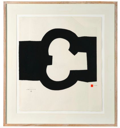 シルクスクリーン Chillida - Sin titulo