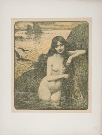 リトグラフ Guerin - Sirène, 1898