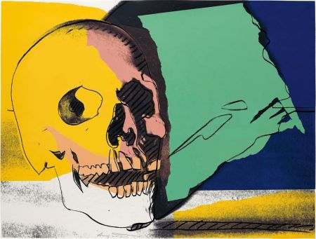 シルクスクリーン Warhol - Skull (FS II.158)