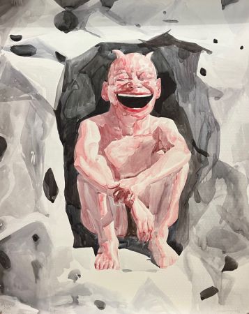 リトグラフ Minjun - Smile-ISM , nº 26