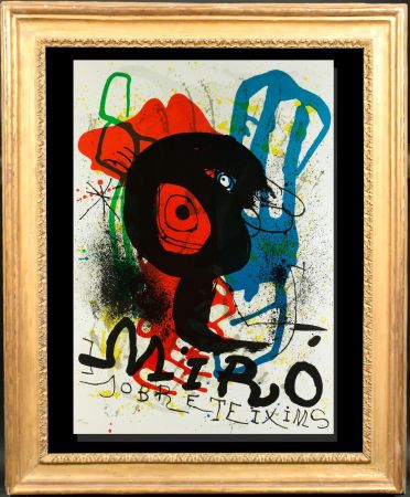 リトグラフ Miró - Sobreteixims