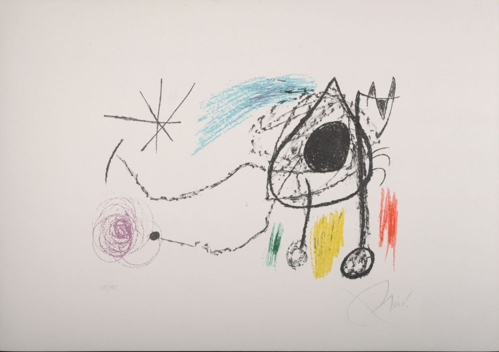 リトグラフ Miró - Sobreteixims i Escultures, 1972 - Hand-signed & numbered