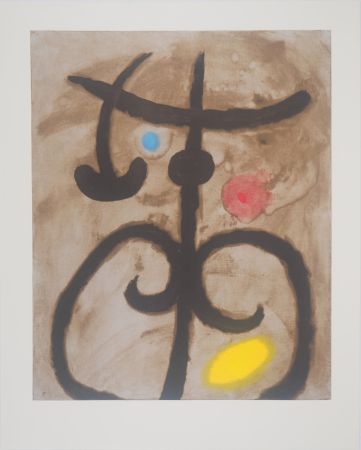リトグラフ Miró - Soeurs jumelles