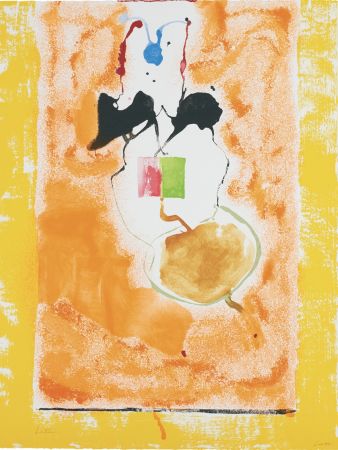 シルクスクリーン Frankenthaler - Solar Imp