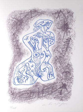 リトグラフ Masson - Sonnet XIV, 1978 - Hand-signed
