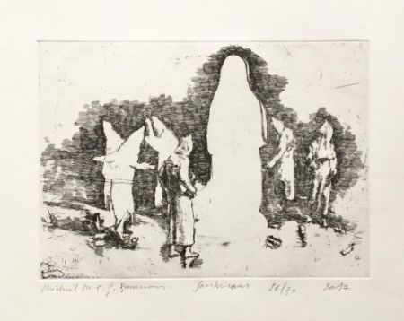 彫版 Borremans - Soubirous